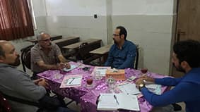 جلسات گروه های آموزشی دبیرستان 