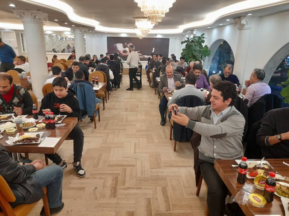 گزارشی کوتاه از برگزاری ضیافت شام با میزبانی دبیرستان فرهنگ ( دوره اول)