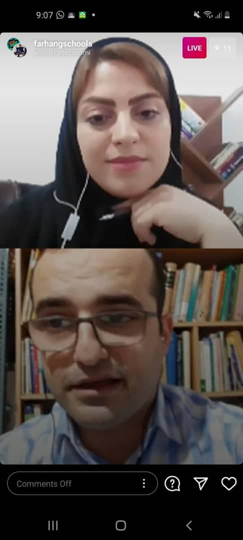 برگزاری لایو اینستاگرامی با عنوان « بازگشت به ماه» توسط استاد صومی