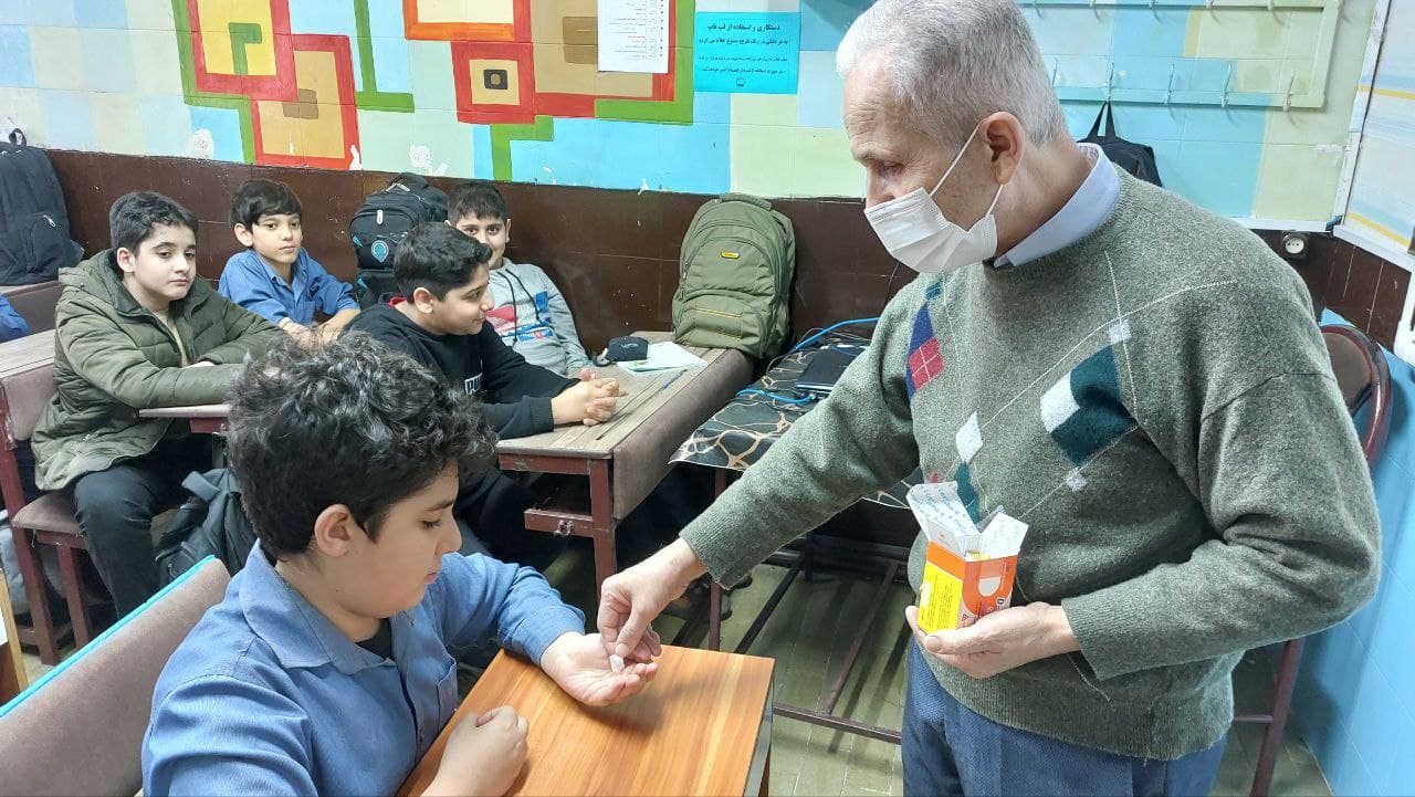 توزیع قرص ویتامین D